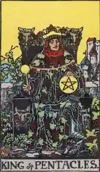 King of Pentacles Tarot Card